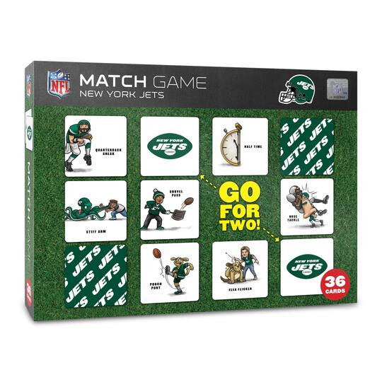 NFL Memory Match Game By Youthefan in New York Jets | 2.5" x 2.5" | Michaels®